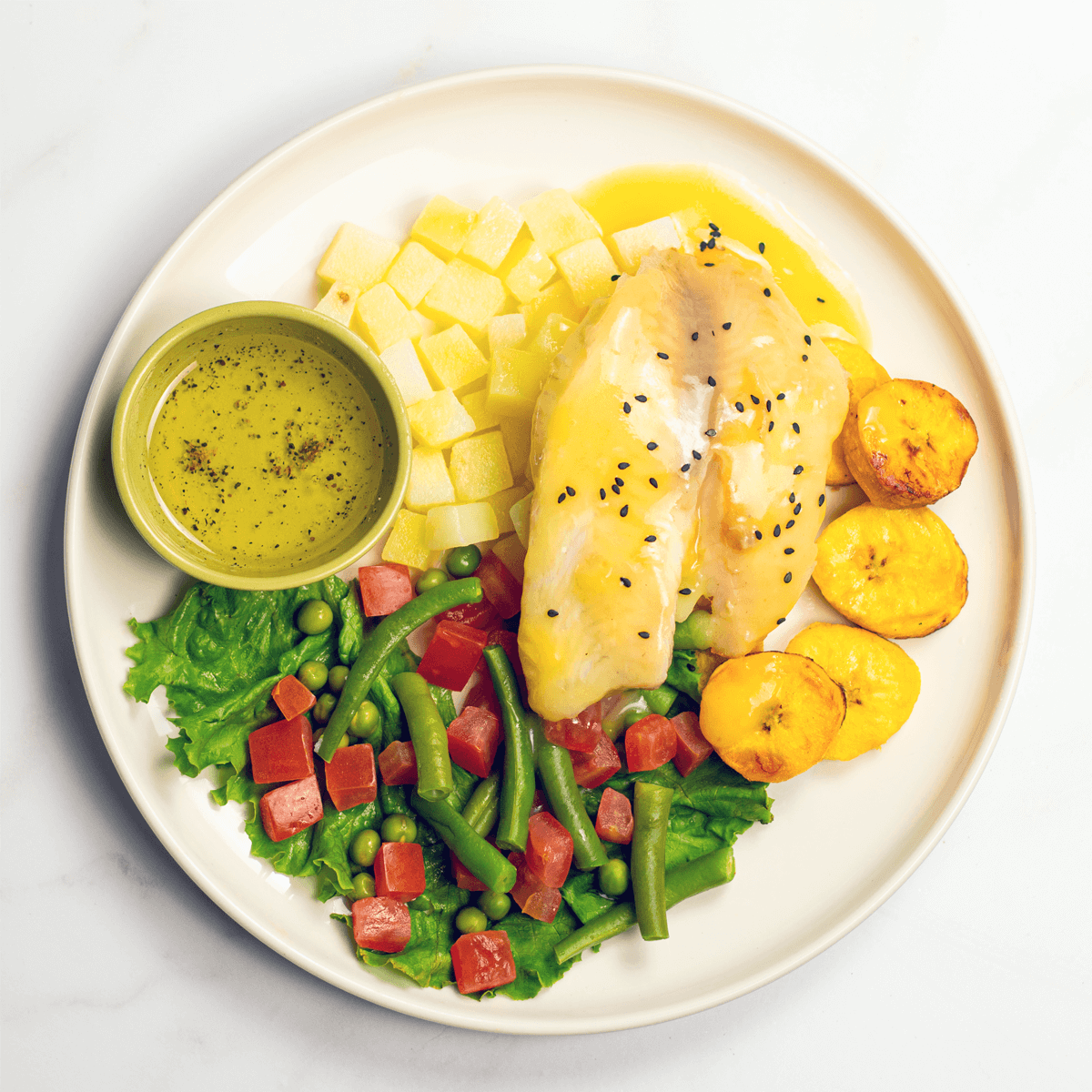 Pescado a la naranja