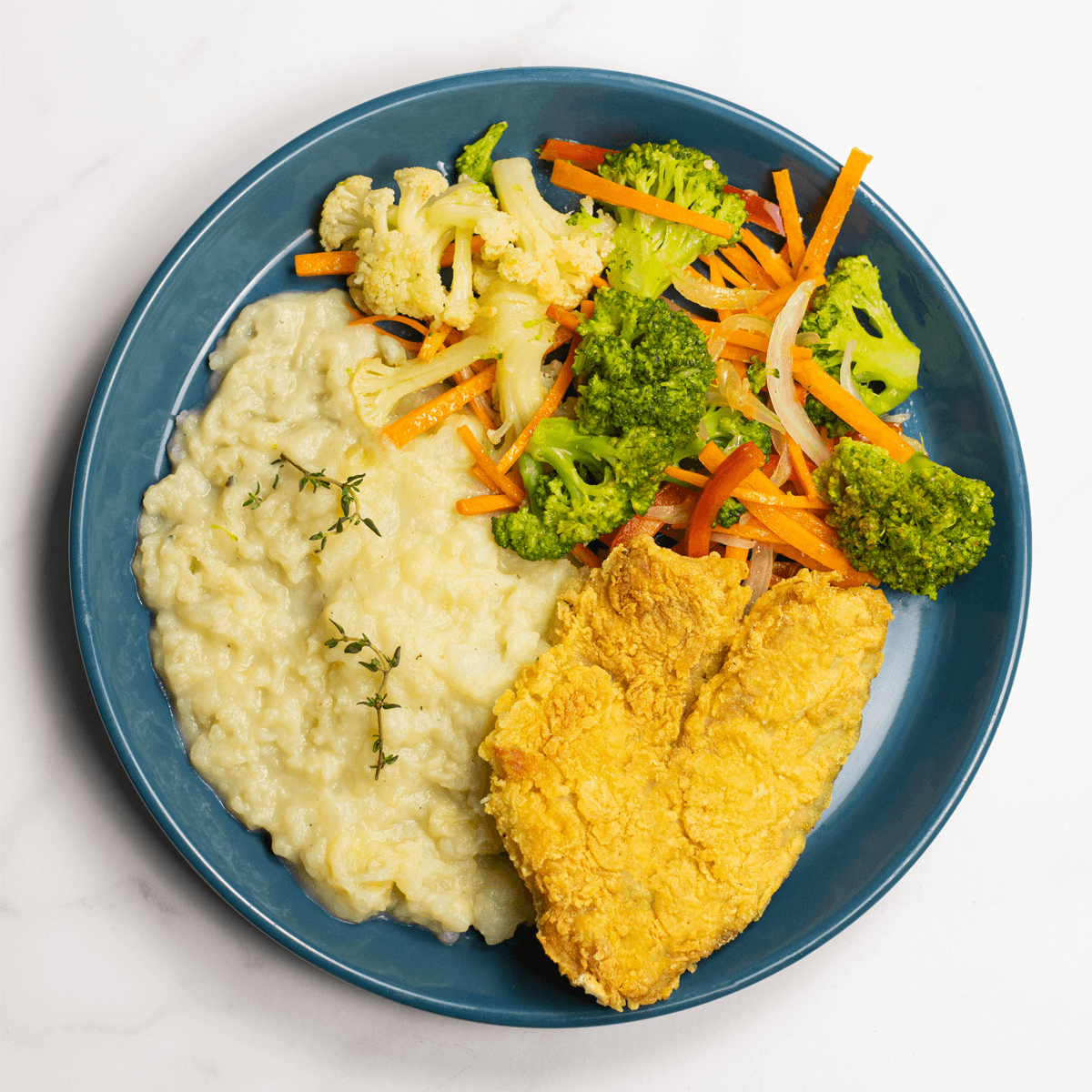 Pescado empanizado